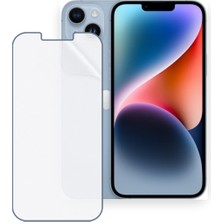 Schitec Apple iPhone 14 Uyumlu Ön Yüzey Nano Şeffaf Hidrojel Ekran Koruyucu