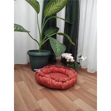 Solvéra Çift Taraflı Nubuk Kumaş Kedi ve Köpek Yatağı - Dayanıklı ve Konforlu