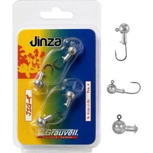 Grauvell Jinza Jig Head Jig-R No:1 7gr Pcs:4