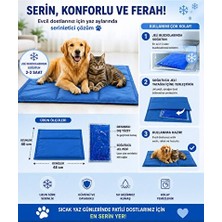 Solvéra 4 Mevsim Çok Amaçlı Kedi/köpek Minderi - Sıcak ve Soğuk Kullanım Seçeneği