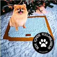 Solvéra Antistress Kedi ve Köpek Matı - Rahatlatıcı ve Yumuşak Doku Kedi ve Köpek Yatağı
