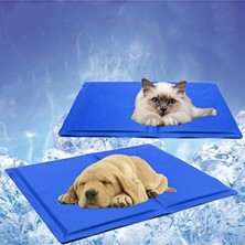 Solvéra Yaz Sıcağında Serinlik Sağlayan Soğutma Pedi Çiftli Seti Kedi ve Köpek Yatağı
