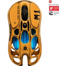 Gravastar Mercury M1 Pro 26.000 Dpı Optik Gaming Mouse, Kablosuz, Battle-Worn Yellow