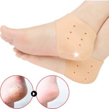 Matesstore Silikon Topuk Gömlek Gömleği Dikeni Çatlak Koruyucu
