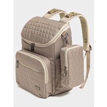 Solvéra Bej Renkli Go Bag Victoria Anne Bebek Bakım Çantası, Geniş ve Dayanıklı