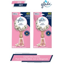 Glade Çubuklu Oda Kokusu Pure Serenity 2'li Set 100 ml
