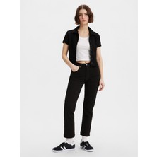 Levi's 501 Crop Siyah Kadın Jean Pantolon 36200-0085