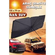 Solvéra Suv 4x4 Araçlar Için Katlanabilir Güneşlik Şemsiye Oto Güneşlik Perde