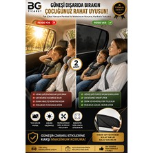 Solvéra Çiftli Araç Güneşlik Seti, Yan Camlar Için Güneş Önleyici ve Gizlilik Çözüm