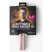 Butterfly Hero Racket S1 Masa Tenisi Raketi 6251710002