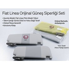 Solvéra Fiat Linea Için Tasarımlı Güneşlik Çifti, Pratik ve Güvenilir Oto Güneşlik Perde