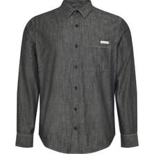 Calvin Klein Ls Chambray Classıc Shırt