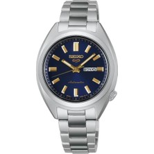 Seiko 5 SRE021K Otomatik Çelik Gri Lacivert Kadran 10 Atm 32 mm Kadın Kol Saati