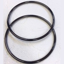 Oxford İplik Metal Çanta Sapı 13 cm Siyah