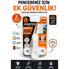 Solvéra Çocuk Güvenlik Pencere Emniyet Kilidi, Pvc ve Ahşap Uyumlu Koruyucu ve Kilit