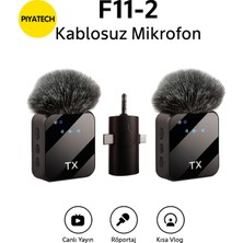Piyatech Kablosuz Mikrofon Profesyonel Ses Deneyimi & Yüksek Uyumluluk