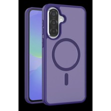 bbtech Samsung Galaxy A37 5g ile Uyumlu Magsafe Özellikli Kamera Lens Korumalı Darbe Emici Mat Yapıda Leke Tutmayan Sert Tpu Şeffaf Kılıf