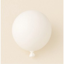 Niyet 5" Beyaz Balon 100'LÜ - Dekorasyon - Doğum Günü - Parti - Süsleme