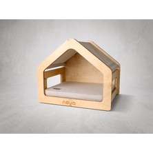 Oda – Ahşap Kedi & Köpek Evi