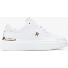 Tommy Hilfiger Fashion Court Kadın Beyaz Sneaker