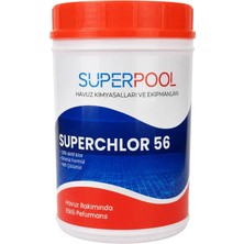 SPP Superpool Superchlor 56 Toz Klor 56 GR 1 KG Premium Havuz Kimyasalı