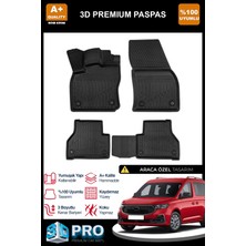 Nova Krom Ford Connect 3D Pro Havuzlu Paspas 2023 Üzeri