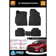 Nova Krom Hyundai Elantra 3D Pro Havuzlu Paspas 2020 Üzeri
