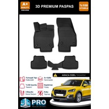 Nova Krom Audi Q2 3D Pro Havuzlu Paspas 2017 Üzeri
