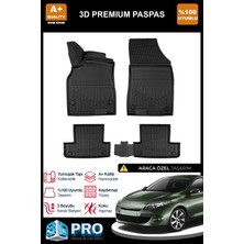 Nova Krom Renault Megane 3 Sw 3D Pro Havuzlu Paspas 2010-2015