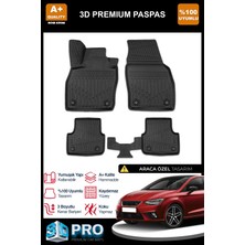Nova Krom Seat Ibiza 3D Pro Havuzlu Paspas 2017 Üzeri