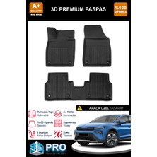 Nova Krom Skoda Elroq 3D Pro Havuzlu Paspas 2024 Üzeri