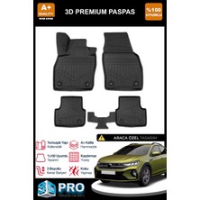 Nova Krom Vw Taigo 3D Pro Havuzlu Paspas 2020 Üzeri