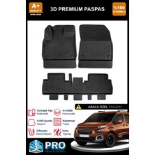 Nova Krom Citroen Berlingo 3D Pro Havuzlu Paspas 2018 Üzeri