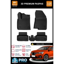 Nova Krom Renault Taliant 3D Pro Havuzlu Paspas 2021 Üzeri