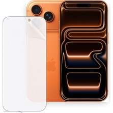 Schitec Apple iPhone 17 Pro Uyumlu Ön Yüzey Nano Şeffaf Hidrojel Ekran Koruyucu