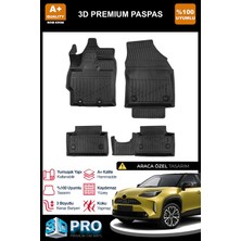 Nova Krom Toyota Yaris Cross 3D Pro Havuzlu Paspas 2022 Üzeri