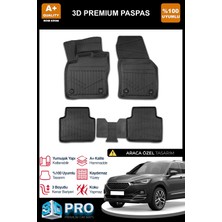 Nova Krom Seat Tarraco 3D Pro Havuzlu Paspas 2018 Üzeri