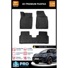Nova Krom Cupra Tavascan 3D Pro Havuzlu Paspas 2023 Üzeri