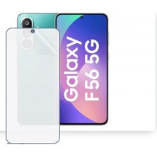Schitec Samsung Galaxy F56 Uyumlu Ön Yüzey Nano Şeffaf Hidrojel Ekran Koruyucu
