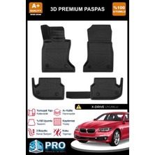Nova Krom Bmw 5 Serisi F10 X-Drive 3D Pro Havuzlu Paspas 2013-2017