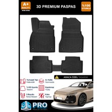 Nova Krom Audi A6 E-Tron 3D Pro Havuzlu Paspas 2025 Üzeri