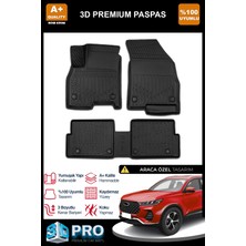 Nova Krom Chery Tiggo 7 Pro 3D Pro Havuzlu Paspas 2022-2025