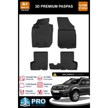 Nova Krom Dacia Duster 4x4 3D Pro Havuzlu Paspas 2013-2018