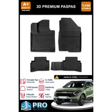 Nova Krom Kia Sportage 3D Pro Havuzlu Paspas 2022 Üzeri
