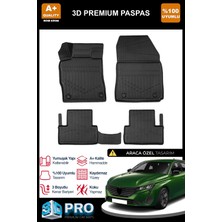 Nova Krom Peugeot 308 3D Pro Havuzlu Paspas 2021 Üzeri