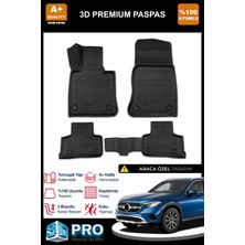 Nova Krom Mercedes Glc 3D Pro Havuzlu Paspas 2023 Üzeri