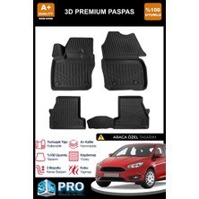 Nova Krom Ford Focus 3 Makyajlı 3D Pro Havuzlu Paspas 2014-2019