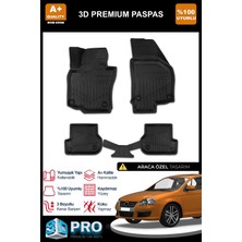 Nova Krom Vw Jetta 3D Pro Havuzlu Paspas 2008-2010