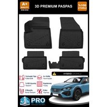 Nova Krom Peugeot 408 Hybrid 3D Pro Havuzlu Paspas 2023 Üzeri