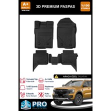 Nova Krom Ford Ranger 3D Pro Havuzlu Paspas 2023 Üzeri